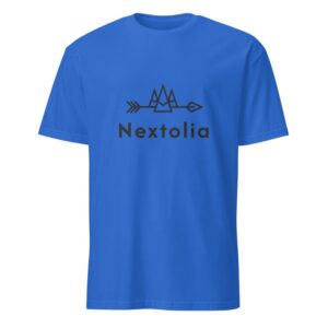 Nextolia unisex Adult T-Shirt Navy Blue