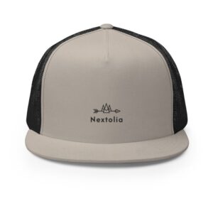 Nextolia 5-Panel Trucker Cap Gray