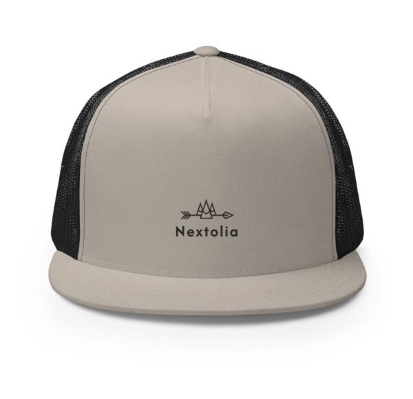 Nextolia 5-Panel Trucker Cap Gray
