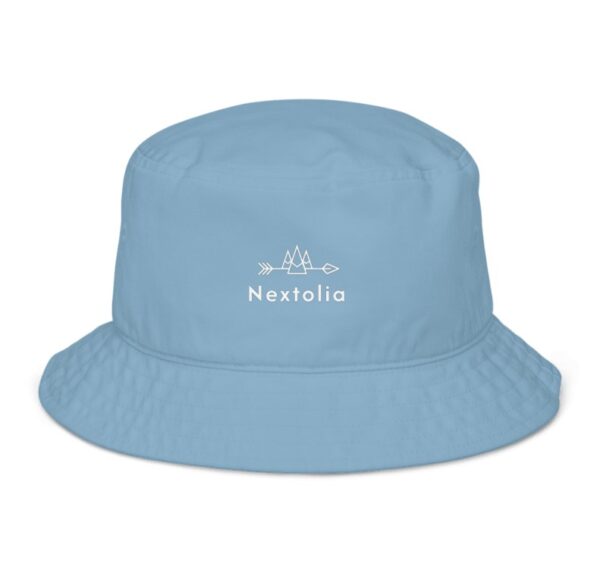 Nextolia Capstone Organic Bucket Hat – Eco-Friendly, Stylish Sun Protection with All-Day Comfort, Blue
