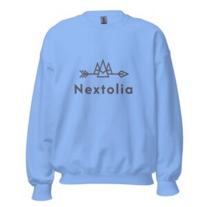Nextolia Gildan 18000 Heavy Blend Crewneck Sweatshirt – Unisex Fit, Soft Fleece, All-Season Comfort, Blue