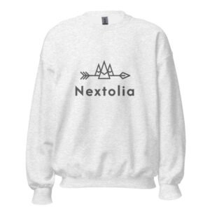 Nextolia Gildan 18000 Heavy Blend Crewneck Sweatshirt – Unisex Fit, Soft Fleece, All-Season Comfort, Grey