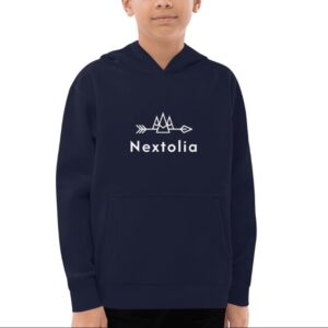 Nextolia Y2550 Youth Pullover Fleece – Soft, Durable Comfort for Everyday Wear ,Blue