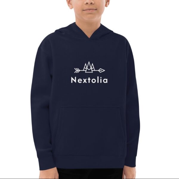Nextolia Y2550 Youth Pullover Fleece – Soft, Durable Comfort for Everyday Wear ,Blue