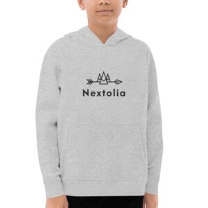 Nextolia Y2550 Youth Pullover Fleece – Soft, Durable Comfort for Everyday Wear Gray