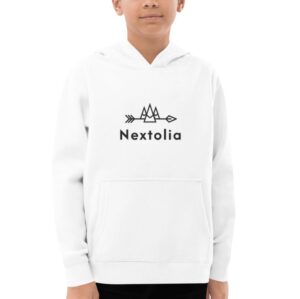Nextolia Y2550 Youth Pullover Fleece – Soft, Durable Comfort for Everyday Wear White