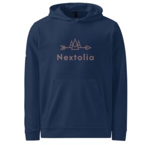 Nextolia x Adidas A432 Regular Fit Fleece Hoodie – Classic Comfort Meets Iconic Style Dark Blue