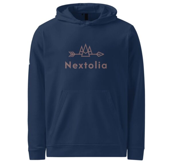 Nextolia x Adidas A432 Regular Fit Fleece Hoodie – Classic Comfort Meets Iconic Style Dark Blue